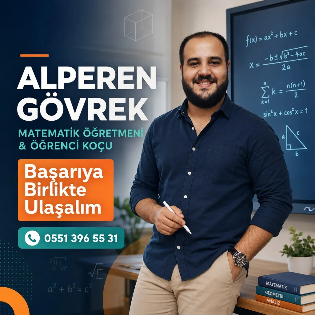 Alperen Gövrek, “Başarıya birlikte ulaşalım” tanıtım afişinde